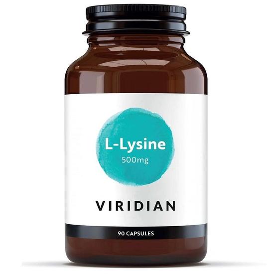 Viridian L-Lysine 500mg Capsules 90 Capsules