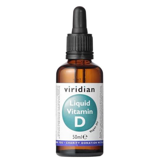 Viridian Liquid Vitamin D3 2000iu 50ml
