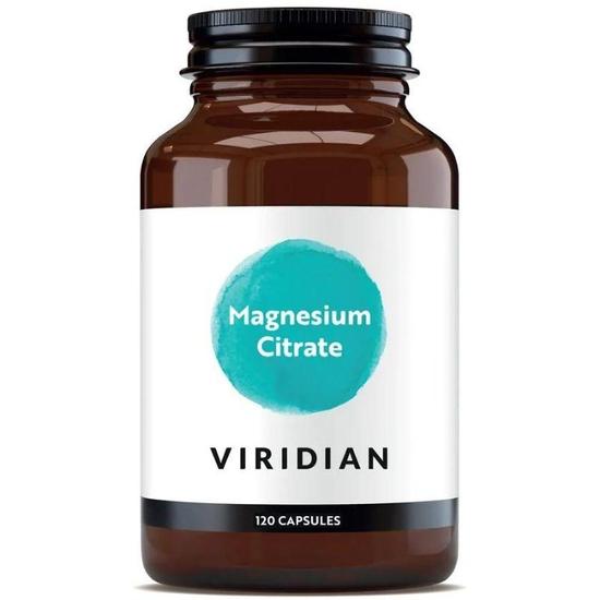 Viridian Magnesium Citrate Veg Capsules 120 Capsules