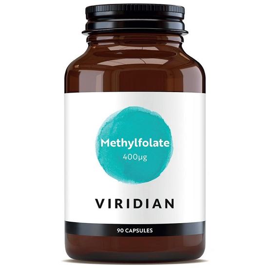 Viridian Methylfolate 400ug Capsules 90 Capsules