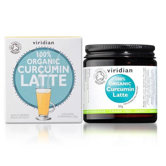 Viridian Organic Curcumin Latte Powder 30g