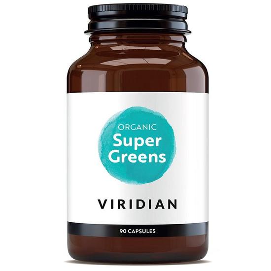 Viridian Organic Super Greens Capsules 90 Capsules