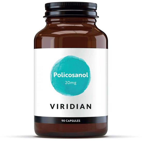Viridian Policosanol 20Mg Veg Capsules 90 Capsules