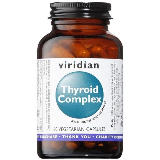 Viridian Thyroid Complex Veg Capsules