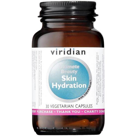 Viridian Ultimate Beauty Skin Hydration Veg Capsules 30 Capsules