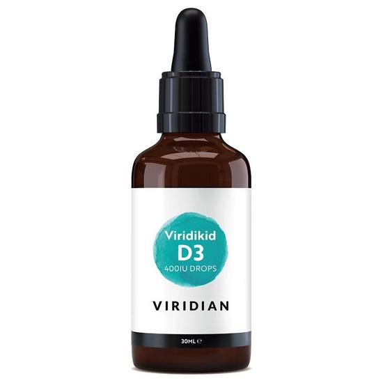 Viridian viridiKid Vitamin D3 Drops 400iu 30ml