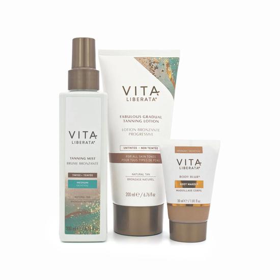 Vita Liberata Luxury Heroes Tanning Kit Imperfect Box