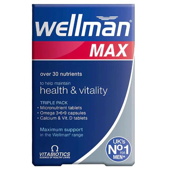 Vitabiotics Wellman Max 3-in-1 Triple Pack