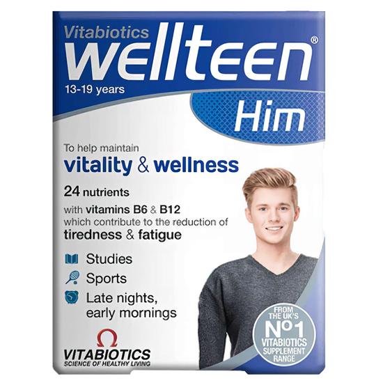 Vitabiotics Wellteen Him Tablets