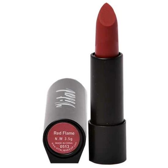 Vital Makeup Lipstick Red Flame 3.5g