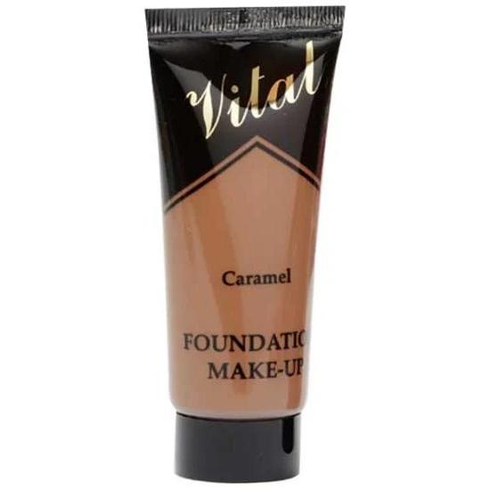 Vital Makeup Liquid Foundation Makeup Caramel 40ml