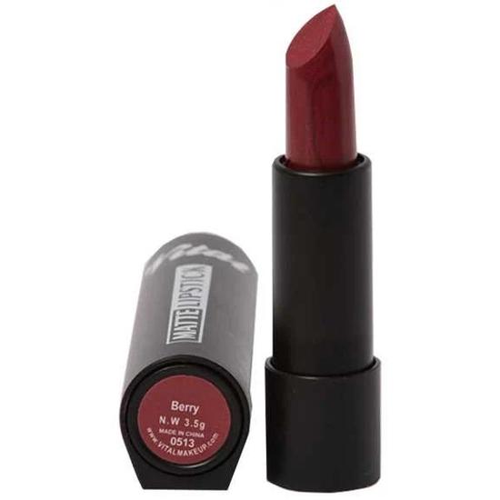 Vital Makeup Matte Lipstick Berry