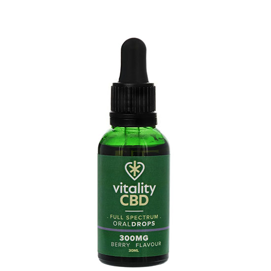 Vitality CBD Oral Drops Berry