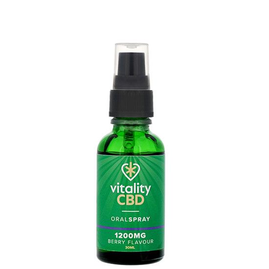 Vitality CBD Oral Spray Berry