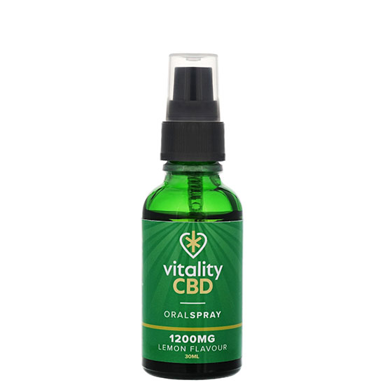 Vitality CBD Oral Spray Lemon