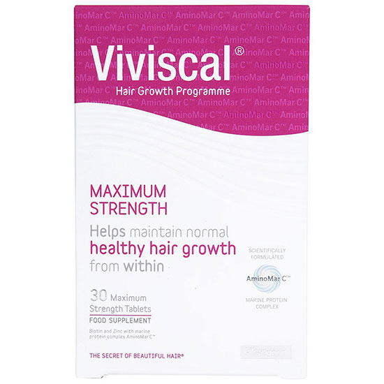 Viviscal Maximum Strength Programme for Women 3 Month Supply - 180 Tablets 30