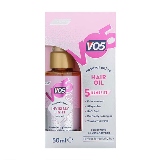 Vo5 Invisibly Light Hair Oil Cosmetify