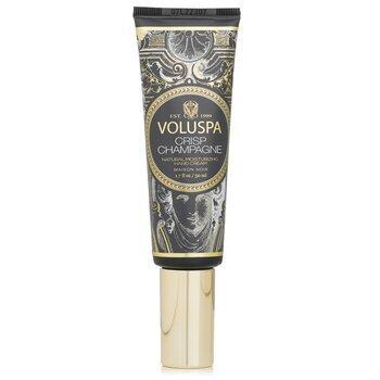 VOLUSPA Crisp Champagne Natural Moisturising Hand Cream Vanilla & Barrel Oak