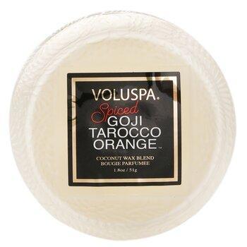 VOLUSPA Macaron Candle Spiced Goji Tarocco Orange 51g