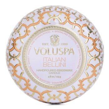 VOLUSPA Mini Tin Candle Italian Bellini