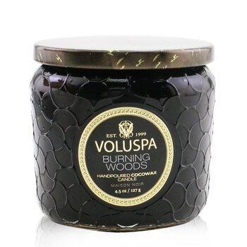 VOLUSPA Petite Jar Candle Burning Woods 128g