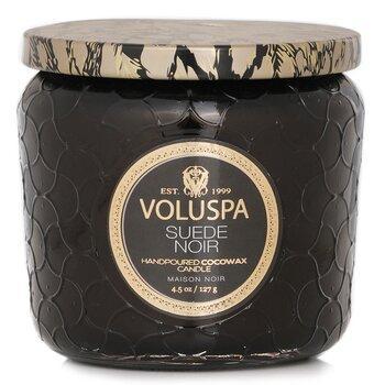 VOLUSPA Petite Jar Candle Suede Noir 127g