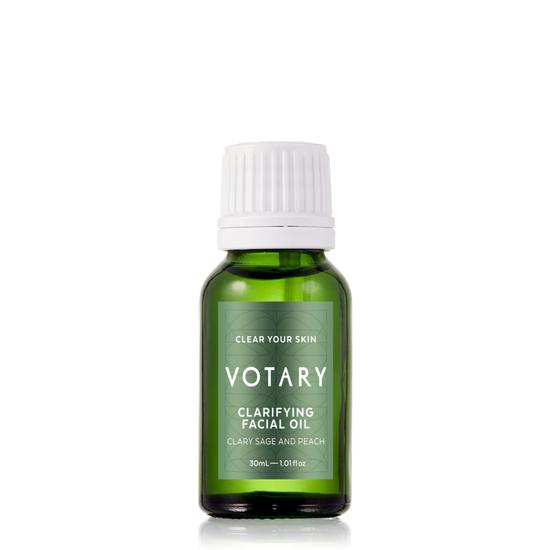 Votary Clary Sage & Peach Clarifying Facial Oil