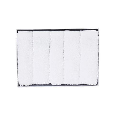 Votary Pack Of Five Cotton Face Cloths