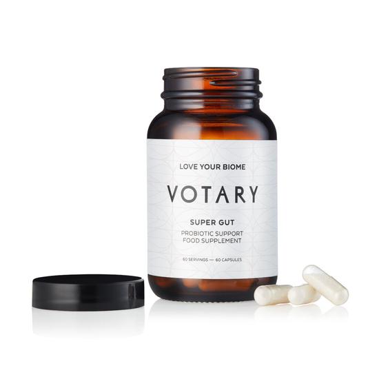 Votary Super Gut Probiotic Support Supplement 60 Capsules