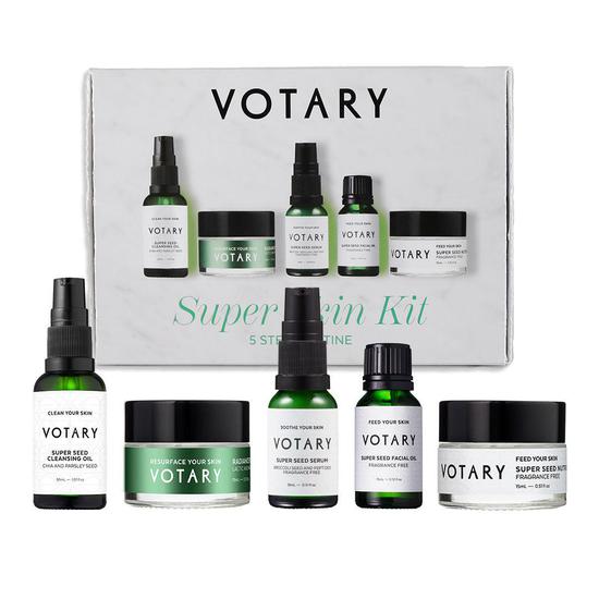 Votary Super Skin Kit 5 Step Routine