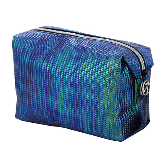 W7 Blue Laser PU Cosmetic Bag