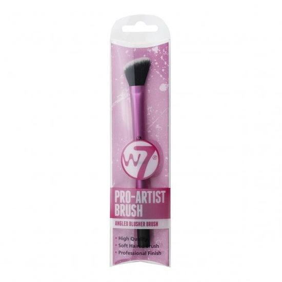 W7 Cosmetics Pro Artist Makeup Brush Angled Blusher Brush