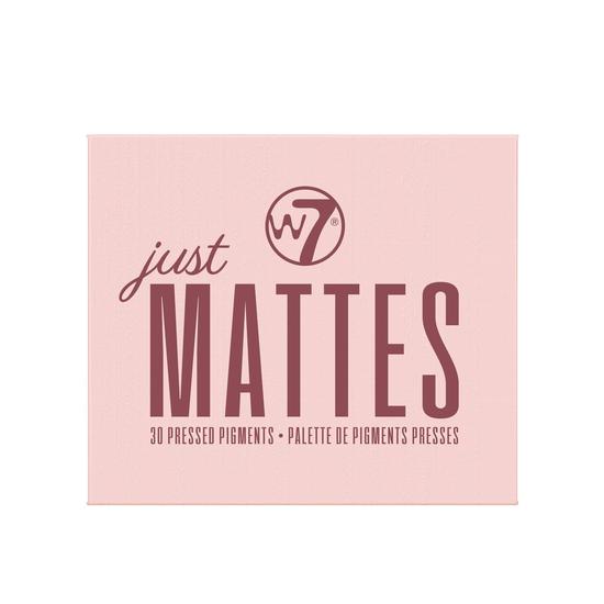 W7 Just Mattes Pressed Pigment Eyeshadow Palette 0.95oz