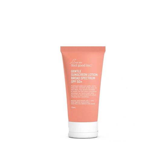 We Are Feel Good Inc. Gentle Sunscreen Lotion Broad Spectrum SPF 50+ 75ml