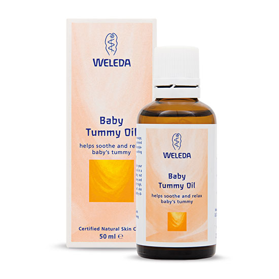 weleda baby tummy oil