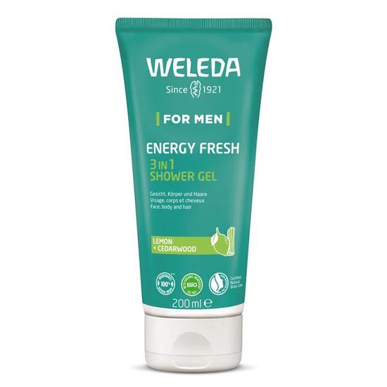 Weleda For Men Energy Fresh 3in1 Shower Gel