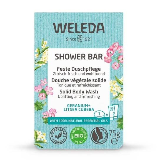 Weleda Geranium & Litsea Cubeba Shower Bar 75g