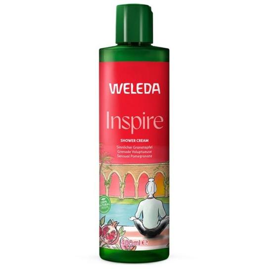 Weleda Inspire Pomegranate Creamy Body Wash 400ml