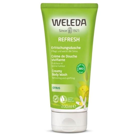 Weleda Refresh Citrus Creamy Body Wash 200ml