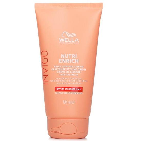 Wella Invigo Nutri Enrich Frizz Control Cream With Goji Berry Dry Or Stressed Hair
