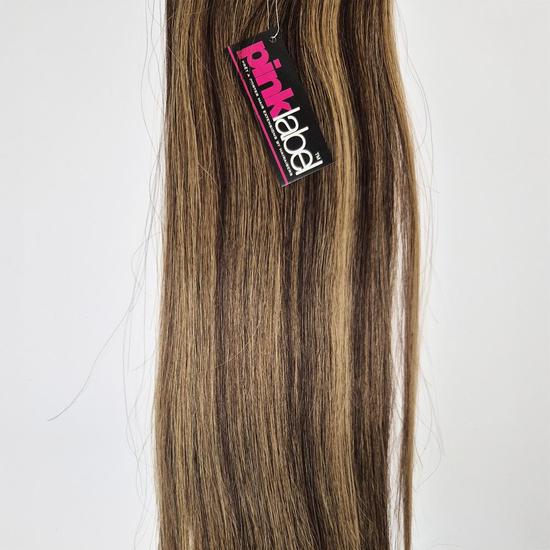 Wella Professionals Hairaisers Pink Label Clip In 4pc 16\" No.4/27 Streaks