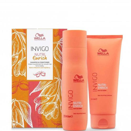 Wella Professionals Invigo Nutri-Enrich Duo Gift Set 250ml Shampoo, 200ml Conditioner