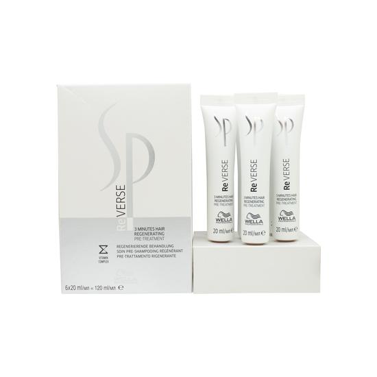 Wella Professionals ReVerse Gift Set 3 Minutes Hair Regenerating Pre Treatment 6 x 20ml