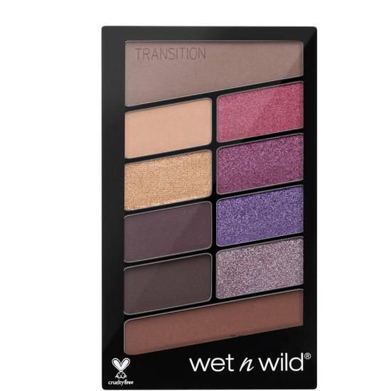 Wet N Wild Colour Icon 10pan Eyeshadow Palette V.I.Purple