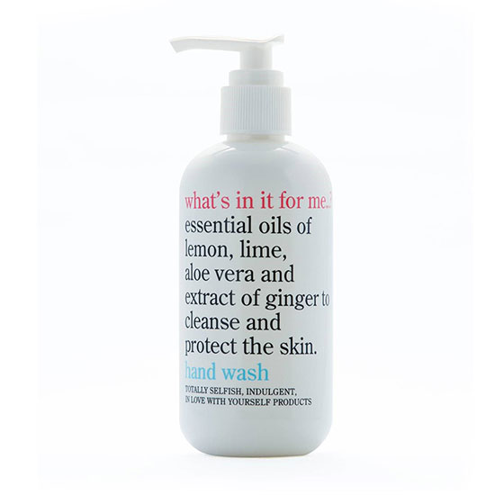 What's In It For Me? Hand Wash
