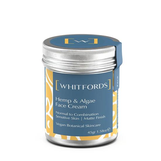 Whitfords Hemp & Algae Face Cream 45g