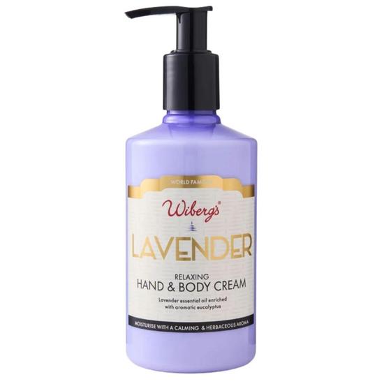 Wiberg's Pine Bath Essence Relaxing Lavender Hand & Body Cream