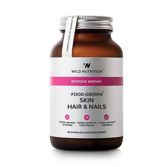 Wild Nutrition Bespoke Woman Food-Grown Skin, Hair & Nails 60 Capsules