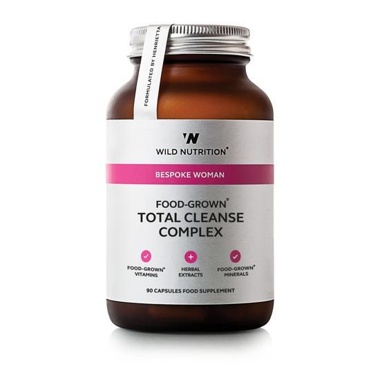 Wild Nutrition Bespoke Woman Food-Grown Total Cleanse Complex 90 Capsules