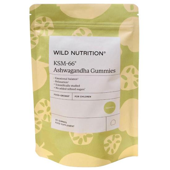 Wild Nutrition KSM-66 Ashwagandha For Children Gummies 60 Gummies